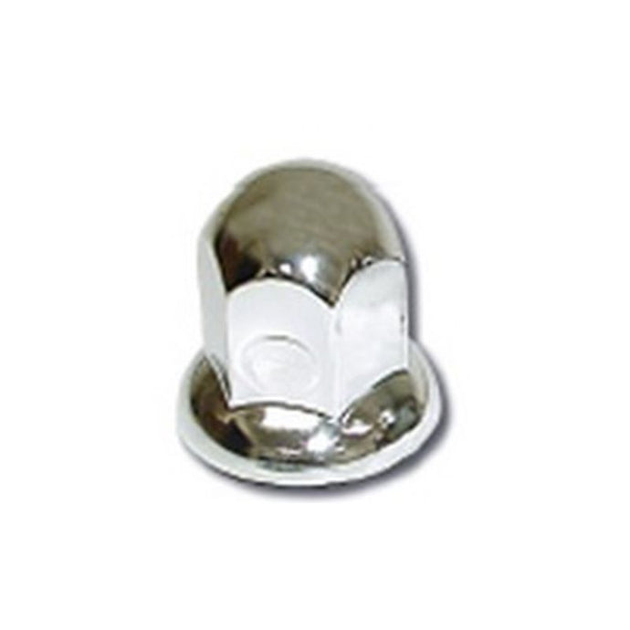 Wheel Nut Cover 41mm Flanged Chrome - NC41F
